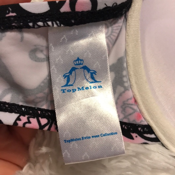 Topmelon padded bikini top size Medium - Picture 4 of 7